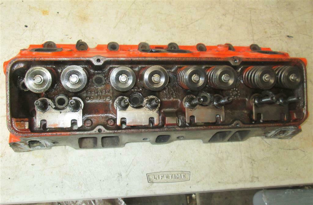 Original GM 3991492 Cylinder Head Small Block Chevy Camel Hump 2.02/1. ...